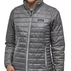 Patagonia Women's Nano Puff Insulated Jacket in Feather Gray